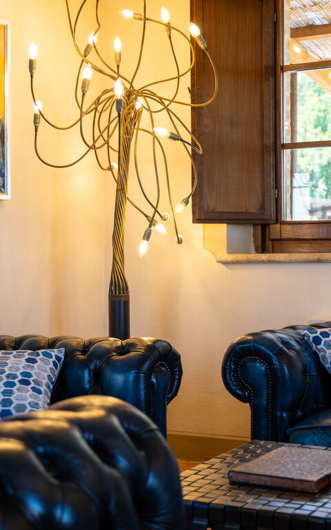 Villa San Michele: Wohnzimmer