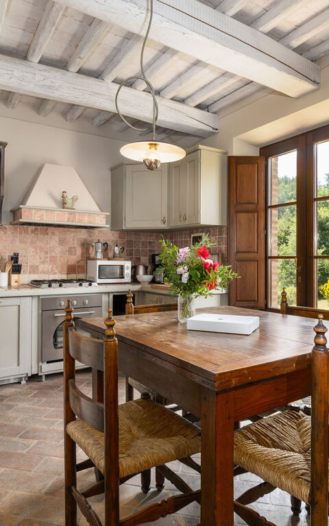 Villa San Michele: Küche