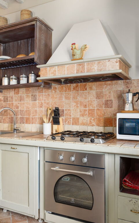 Villa San Michele: Küche