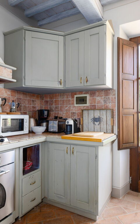 Villa San Michele: Küche