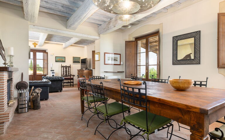 Villa San Michele: Esszimmer