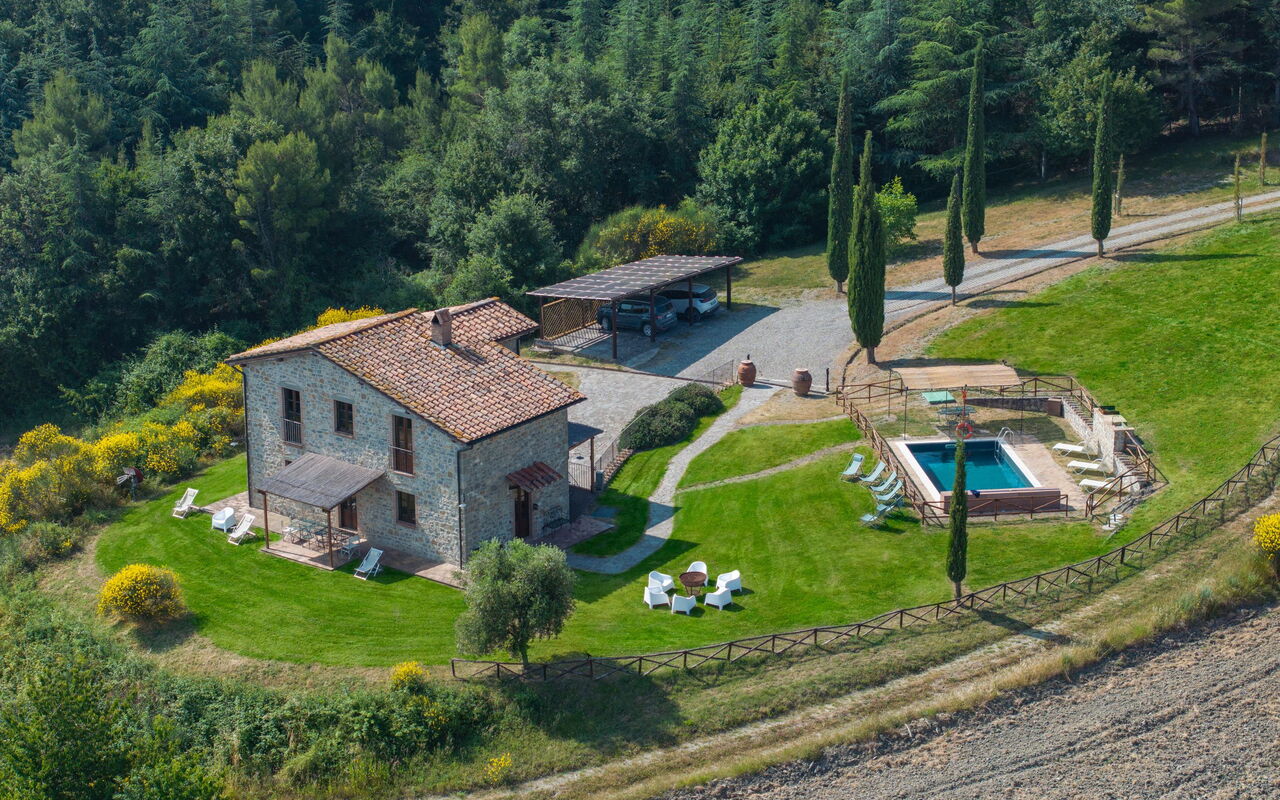 Villa San Michele: Ansichten, Außen, Draussen, Garten, Schwimmbad