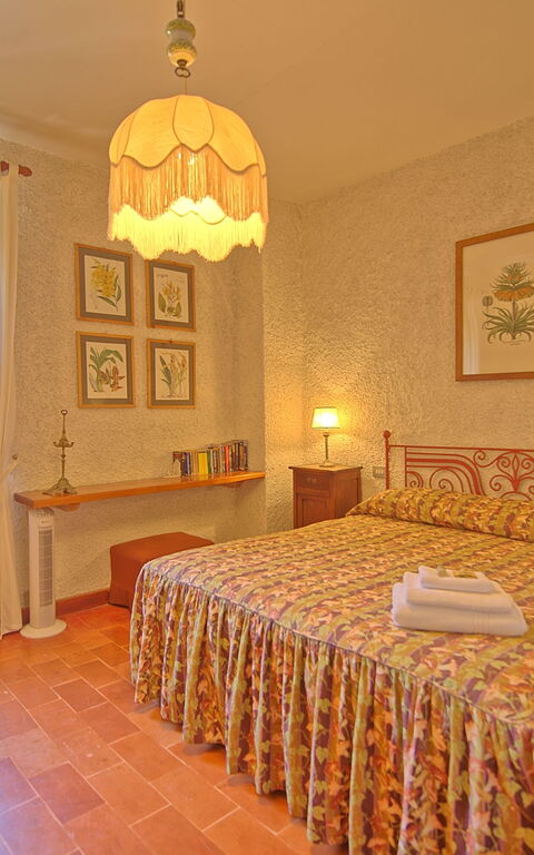 Villa Uccellaia: Schlafzimmer