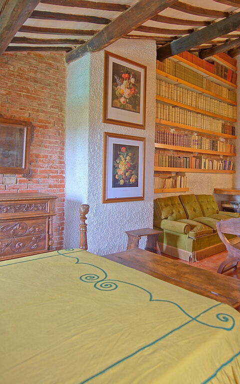 Villa Uccellaia: Schlafzimmer