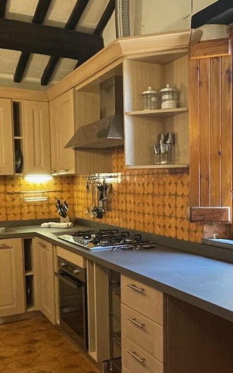 Villa Uccellaia: Küche