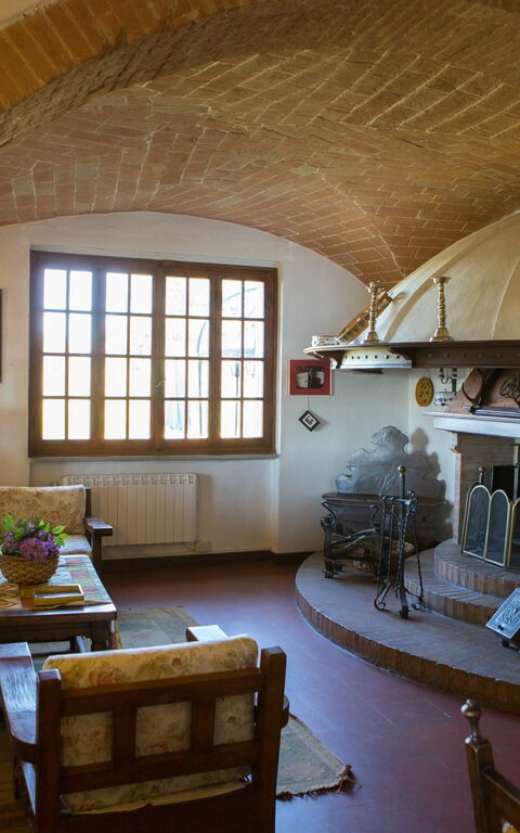 Villa Treppiè: Esszimmer, Wohnzimmer