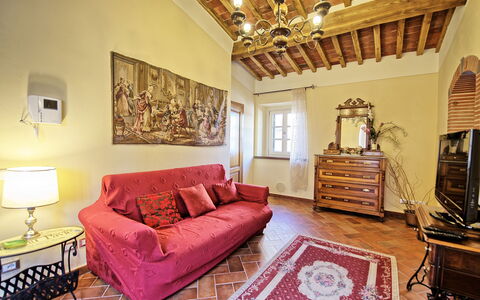 Unterkunft Flavia 1: Wohnzimmer