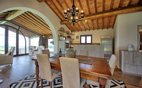 Unterkunft Marcello: Esszimmer