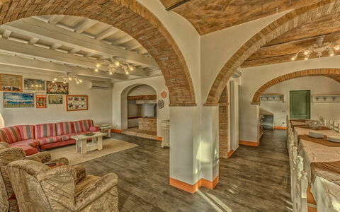 Unterkunft Padronale: Wohnzimmer