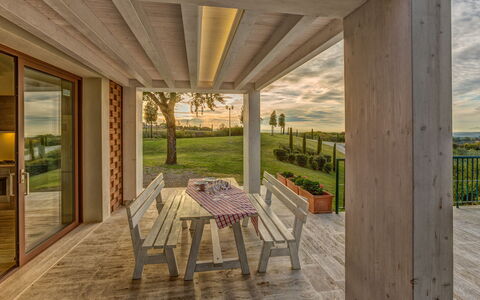 Unterkunft Fornace 2: Außen, Garten