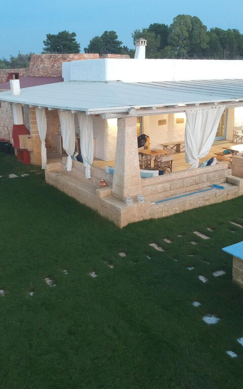 Trullo Torre Suda: Garten