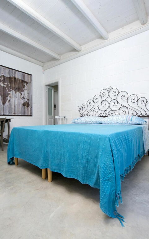 Trullo Torre Suda: Schlafzimmer