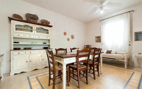 Unterkunft Tia Ranch 1: Esszimmer, Küche