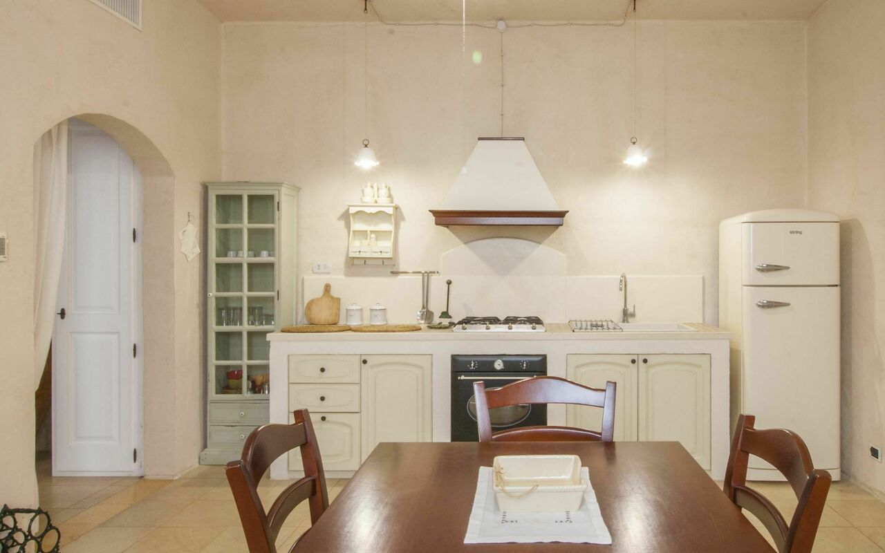 Unterkunft Tia Ranch 3: Esszimmer, Küche, Wohnzimmer