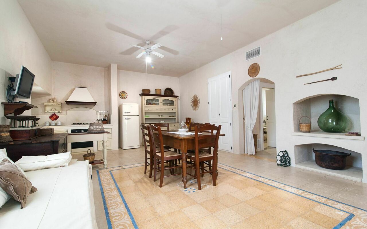 Unterkunft Tia Ranch 2: Esszimmer, Küche