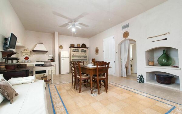 Unterkunft Tia Ranch 2: Esszimmer, Küche