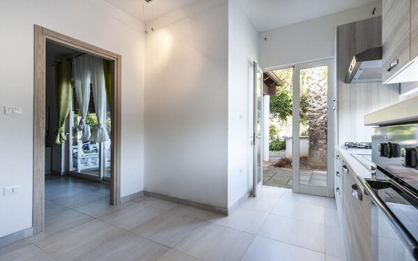 Unterkunft Cotriero Crystal: Haupteingang, Küche