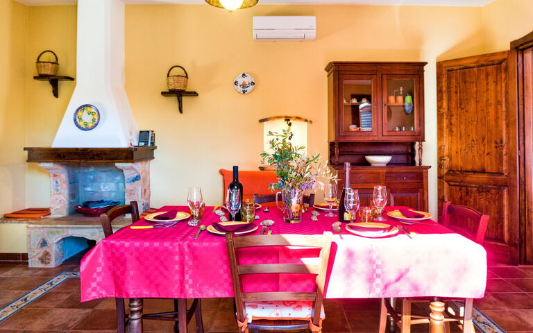 Villa Serena Maria: Esszimmer