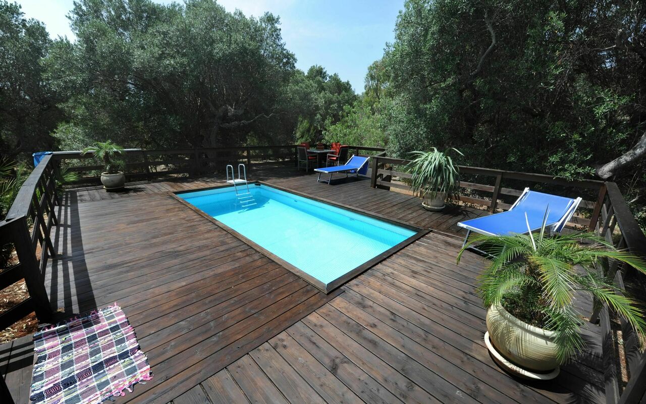 Villa Serena Maria: Draussen, Schwimmbad