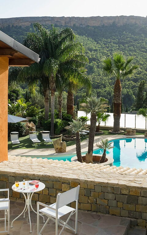 Villa Agorà: Draussen, Garten