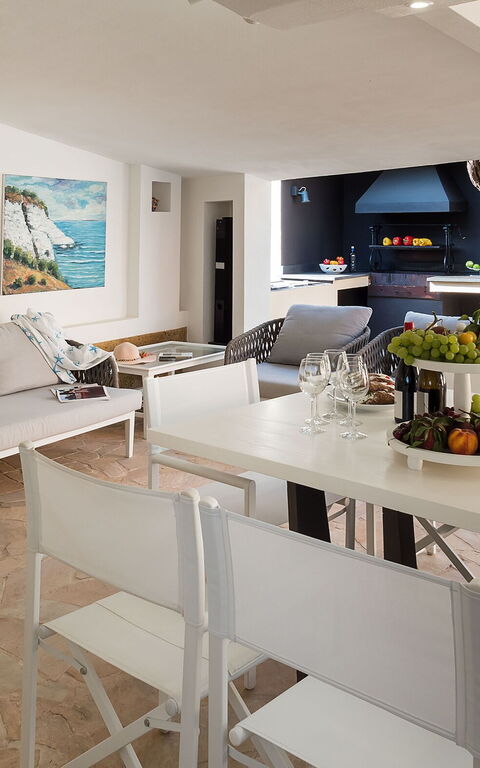 Villa Agorà: Küche