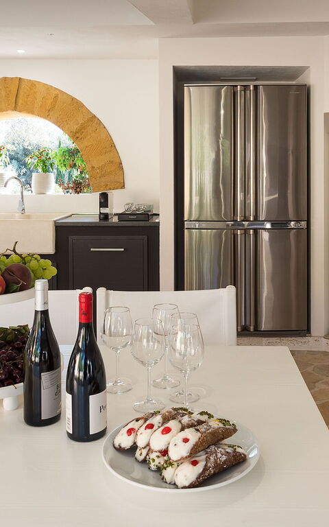 Villa Agorà: Küche