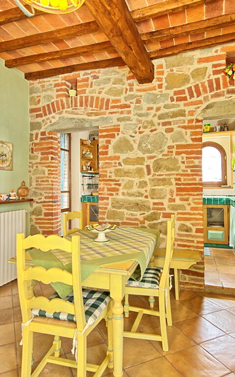 Villa Poggiospinoso: Esszimmer