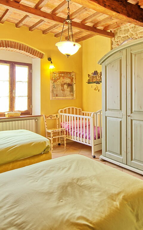 Villa Poggiospinoso: Schlafzimmer
