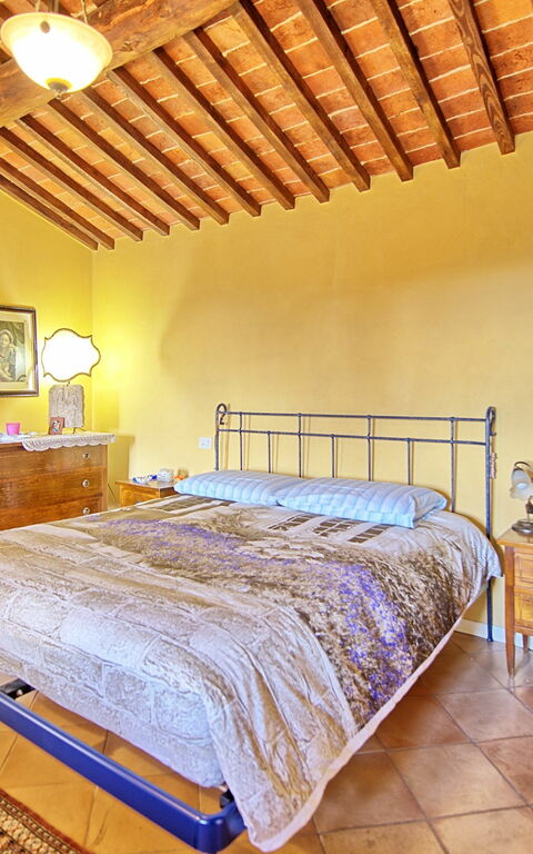 Villa Poggiospinoso: Schlafzimmer