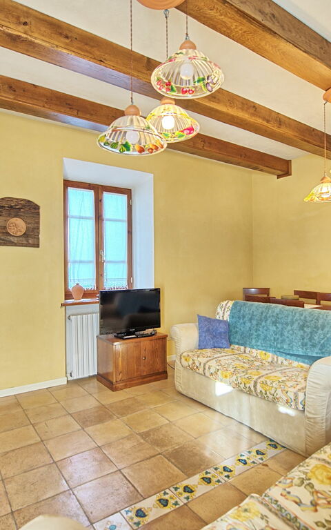 Villa Poggiospinoso: Wohnzimmer