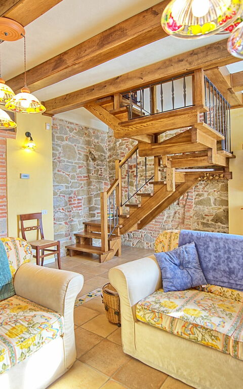 Villa Poggiospinoso: Wohnzimmer