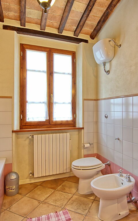 Villa Poggiospinoso: Bad