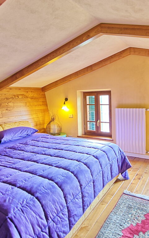 Villa Poggiospinoso: Schlafzimmer