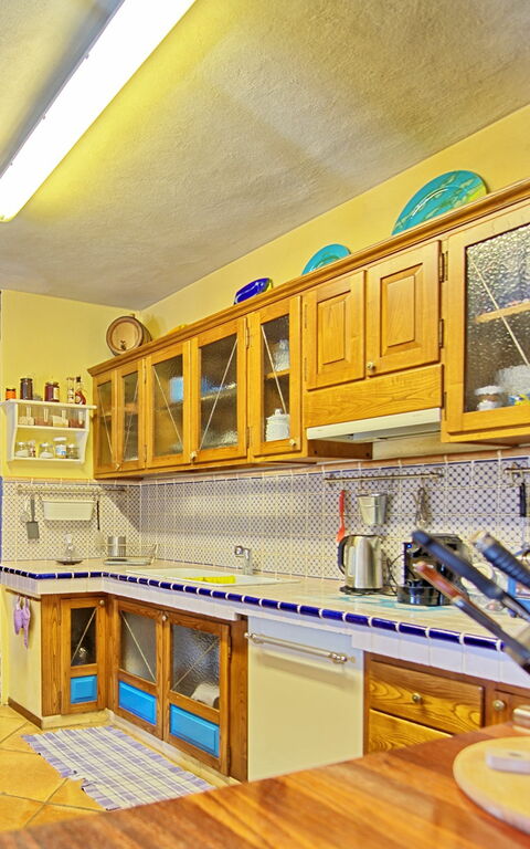 Villa Poggiospinoso: Gemeinschaftsraum, Küche