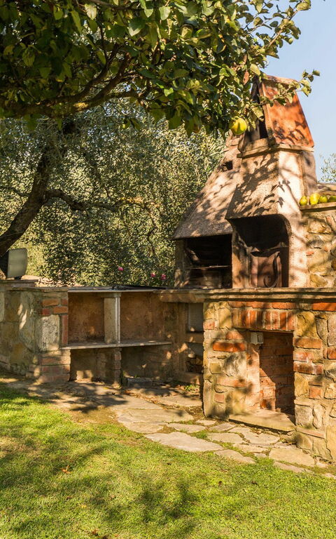 Villa Poggiospinoso: Einrichtungen, Garten