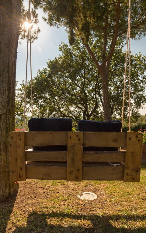 Villa Poggiospinoso: Garten