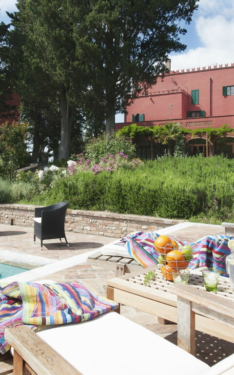 Tenuta Cambiano: Draussen, Schwimmbad