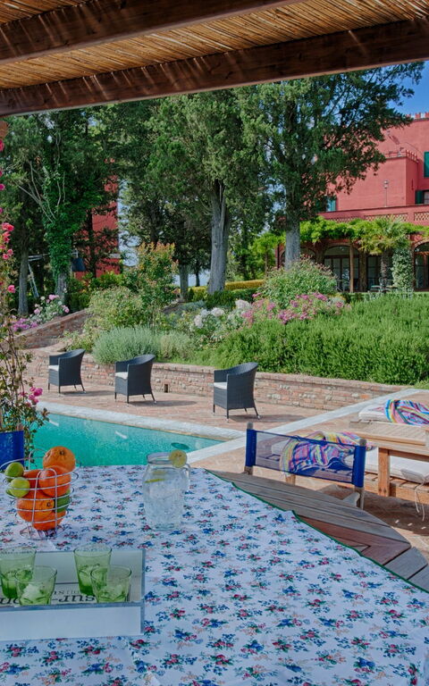 Tenuta Cambiano: Draussen, Schwimmbad