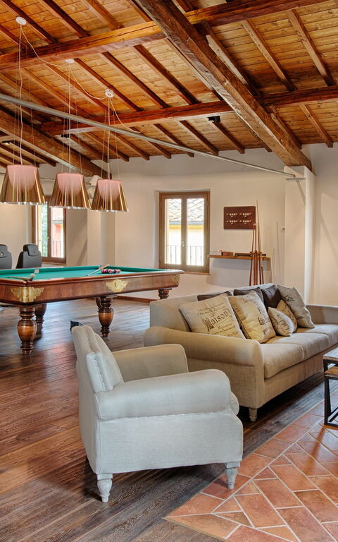 Tenuta Cambiano: Wohnzimmer