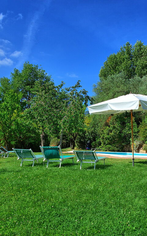 Villa Sarteano: Garten