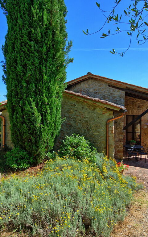 Villa Sarteano: Außen