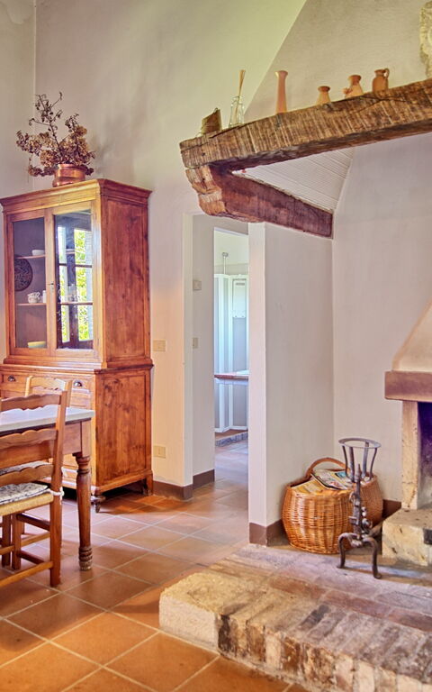 Villa Sarteano: Esszimmer, Wohnzimmer