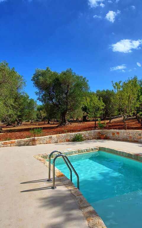 Trullo Pascarosa: Garten, Schwimmbad