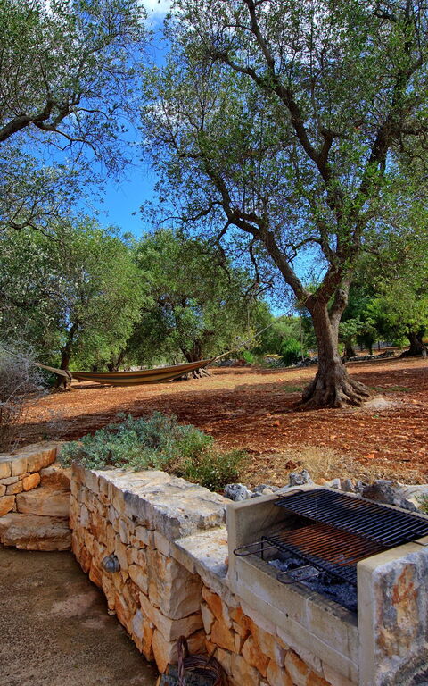 Trullo Pascarosa: Garten