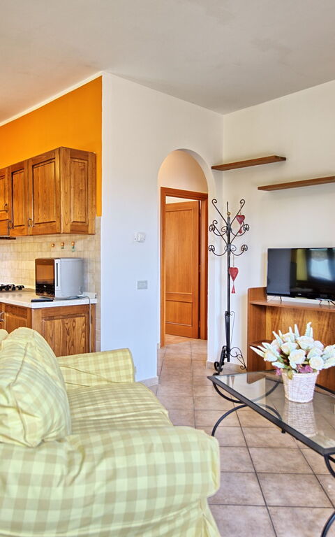 Casale Daniele: Esszimmer, Küche, Wohnzimmer