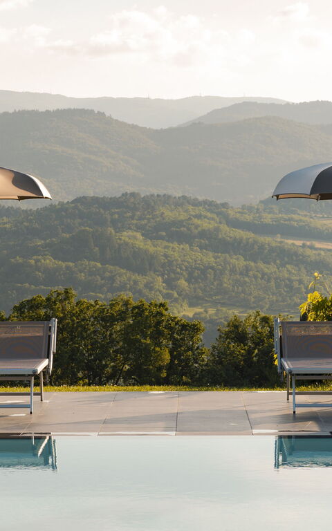 Casale Daniele: Draussen, Schwimmbad