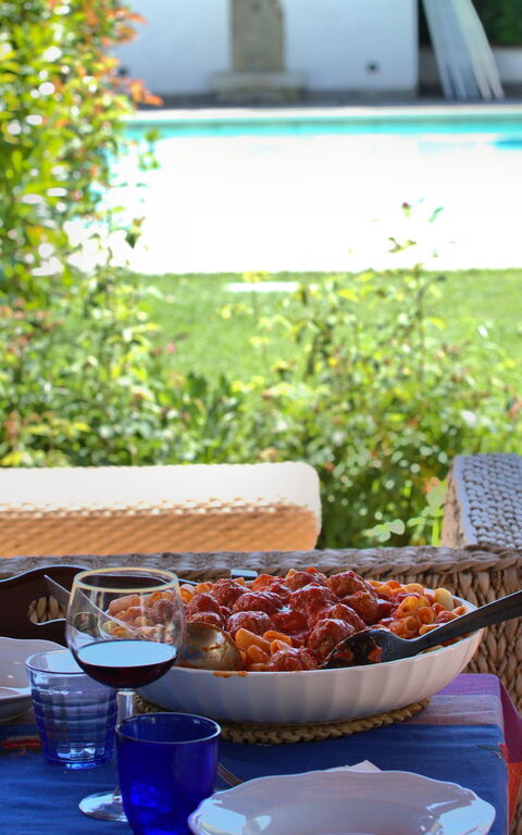 Casale Tiziano: Balkon / Terrasse / Patio, Draussen