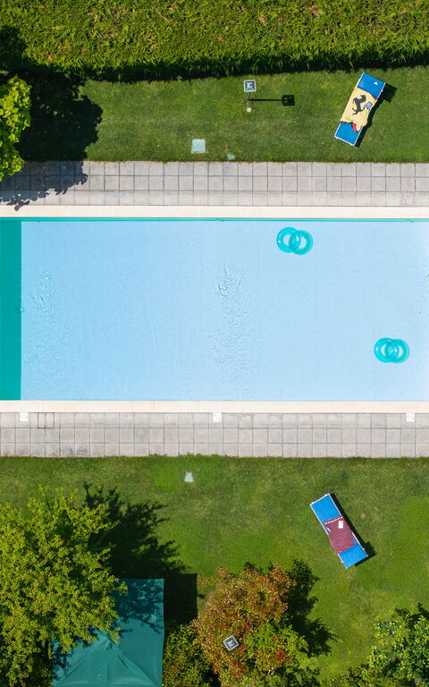 Casale Tiziano: Ansichten, Garten, Schwimmbad