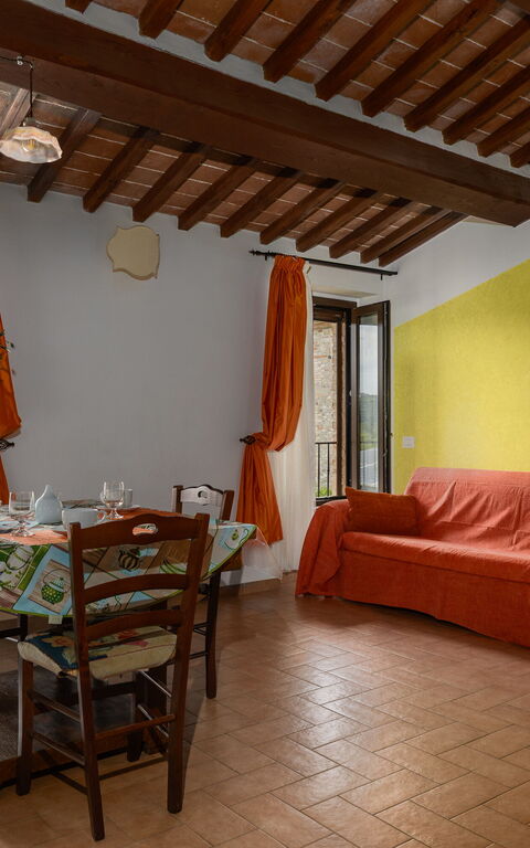 Casale Tiziano: Esszimmer