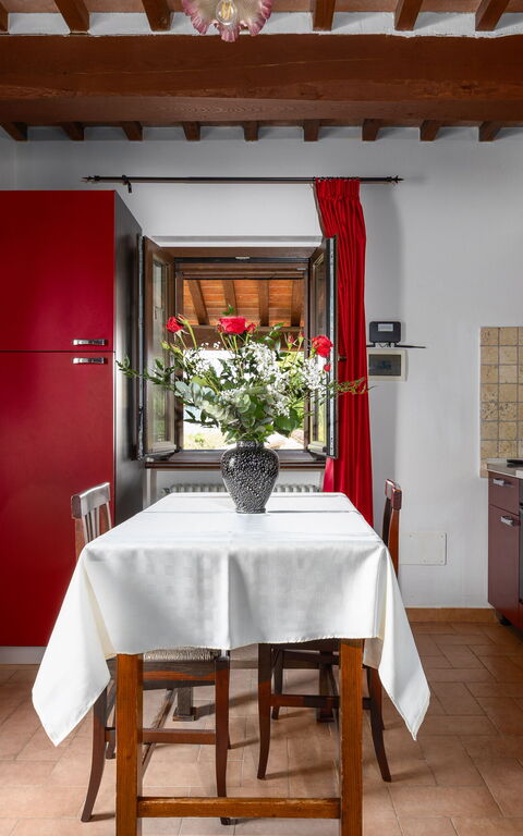 Casale Tiziano: Esszimmer